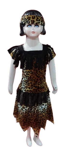 Inspired Costume for Adivasi Girl Kids - Celebrating Cultural Heritage Fancy Dress!