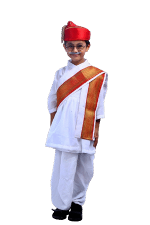 Bal Gangadhar Tilak Freedom Fighter Costume for Boys - Iconic Historical Figure Dress