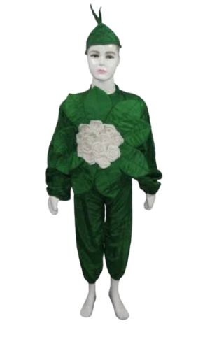 Fancy Dress Cauliflower Costume for Kids - Vegitable