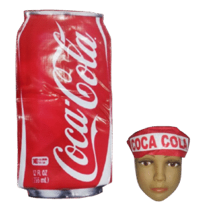 Sip & Celebrate: Coca-Cola Cutout & Cap Costume Set
