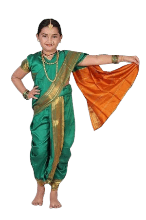 Authentic Indian Dance Costumes - Marathi