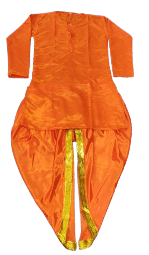 Tri-Colour Dhoti Kurta Set - Orange, White & Green for Independence/Republic Day!"
