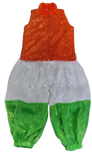 Tri-Colour Boys Set - Orange, White & Green for National Celebrations! -01