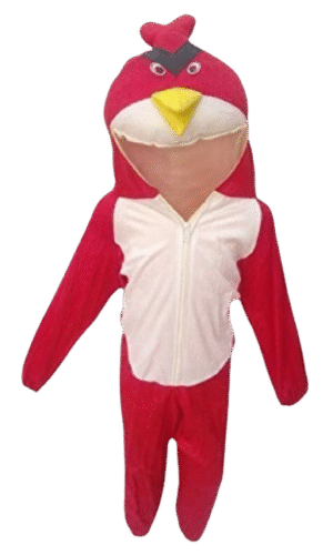 Feisty Angry Bird Cartoon Costume for Kids - Fun Fancy Dress!