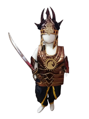 Baahubali! Mighty Warrior King Costume for Kids - Epic Hero Fancy Dress!