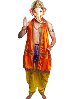 Mythological Fancy Dress Costume - Lord Ganesh
