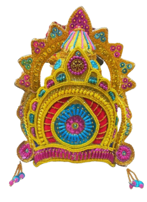 Exquisite Handcrafted Raja/Lord Mukut – 10