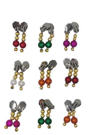 Moti Jewellery for Raja/Lord Fancy Dress & Jhanki - Kundal 01