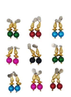 Moti Jewellery for Raja/Lord Fancy Dress & Jhanki - Kundal 07