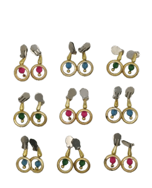 Moti Jewellery for Raja/Lord Fancy Dress & Jhanki - Kundal 05
