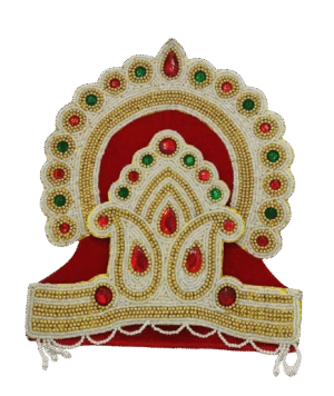 Exquisite Handcrafted Raja/Lord Mukut – 04