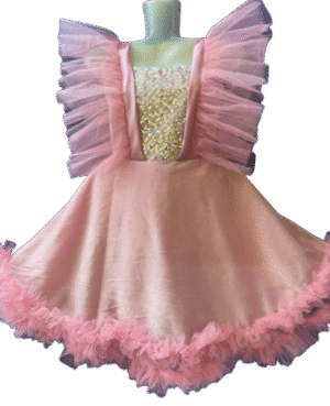 Girls' Western Frock Costume - Dazzle & Delight! (Pink)