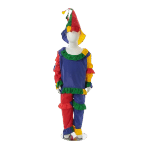 Colorful Joker-Inspired Clown Costume for Kids - Fun Fancy Dress!