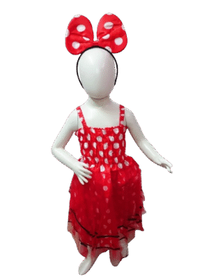 Minnie Mouse Cartoon Costume for Kids - Disney Fun Fancy Dress!