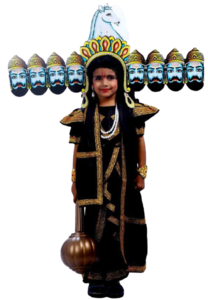 Mythological Fancy Dress Costume - Ravan