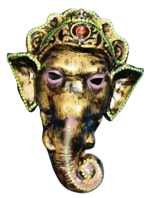 Ganesh Mask for Fancy Dress - 01