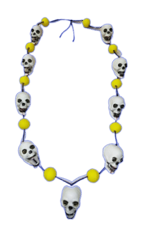 Authentic Skull Prop : Mundmala for Jhanki - 03