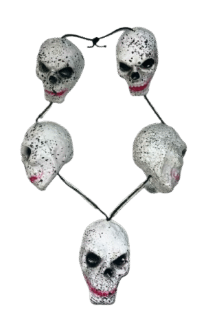 Authentic Skull Prop : Mundmala for Jhanki - 06