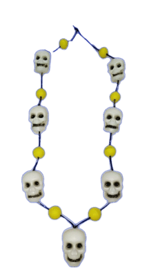 Authentic Skull Prop : Mundmala for Jhanki - 08