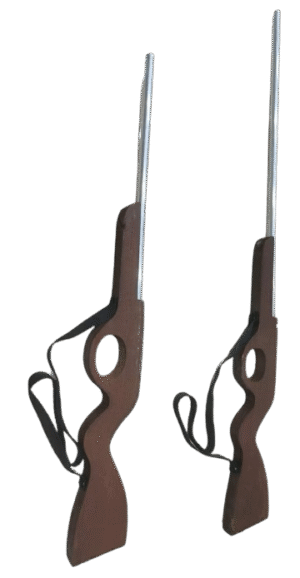 Rifle Wooden : Classic Charm for Play & Display