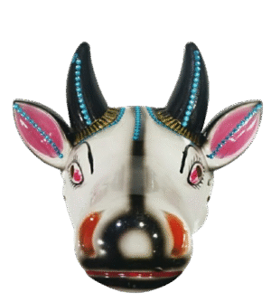 Nandi Mask for Fancy Dress - 01