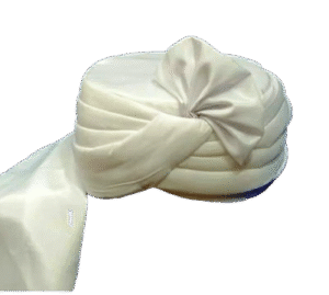 The Leader's White Pagadi - Symbol of Purity & Command