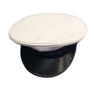 Air Force Classic: White & Black Command Hat