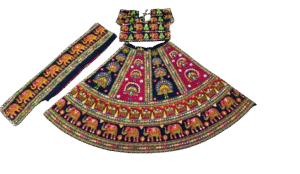 Gujarati Cotton Lehenga Choli: Comfort and Tradition H-2