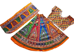 Gujarati Cotton Lehenga Choli: Comfort and Tradition H-3