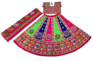 Gujarati Cotton Lehenga Choli: Comfort and Tradition H-5