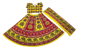 Gujarati Cotton Lehenga Choli: Comfort and Tradition H-4