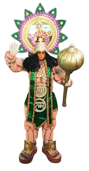 Bahubali Hanuman Costume for Adults – Mythological Jhanki & Stage Performances