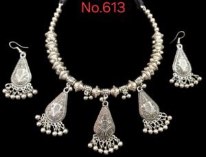Oxidized Jewellery: Choker Necklace - 3